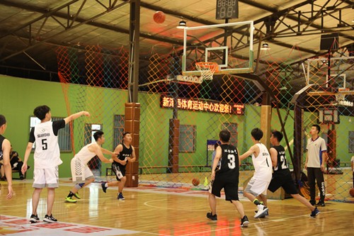 人生就是博集团2019年职工篮球角逐拉开战幕