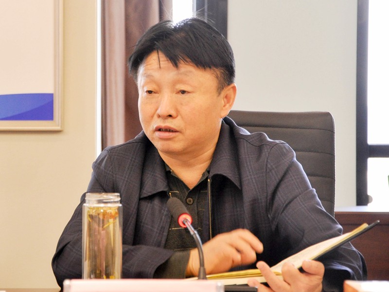 人生就是博集团召开专题聚会转达学习习近平总书记来陕考察主要讲话主要指示精神