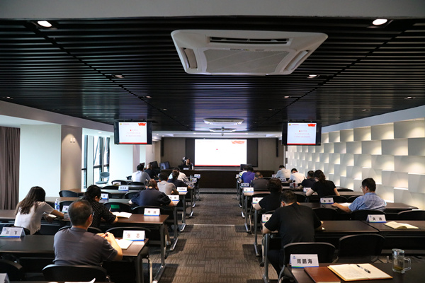 人生就是博集团组织召开学习贯彻习近平总书记“七一”主要讲话精神宣讲报告会