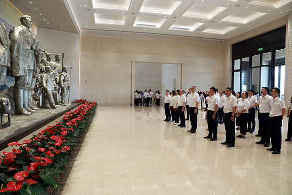 人生就是博集团党委赴关中革命纪念馆开展“状畎革命足迹 传承红色基因 筑牢作风基本”党建研学活动